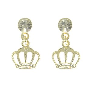 Piercing de Rebite com Pingente Coroa