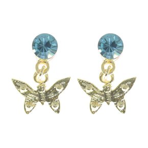 Piercing de Rebite com Pingente Borboleta