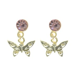 Piercing de Rebite com Pingente Borboleta