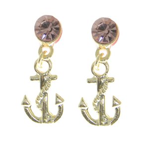 Piercing de Rebite com Pingente Âncora