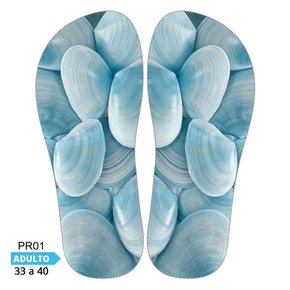 Lonita Sublimada Praia, Conchas e Mar (33 a 39/40)