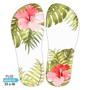 Lonita Sublimada Flores e Florais (33 a 39/40)