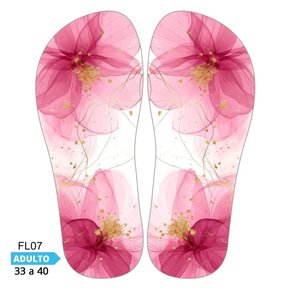 Lonita Sublimada Flores e Florais (33 a 39/40)