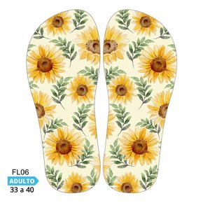 Lonita Sublimada Flores e Florais (33 a 39/40)