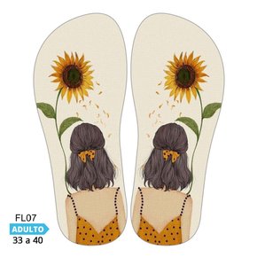 Lonita Sublimada Flores e Florais (33 a 39/40)