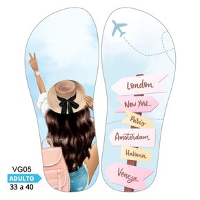 Lonita Sublimada Viagens e Países (33 a 39/40)