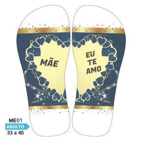 Lonita Sublimada Frases e Estampas de Mãe (33 a 39/40)