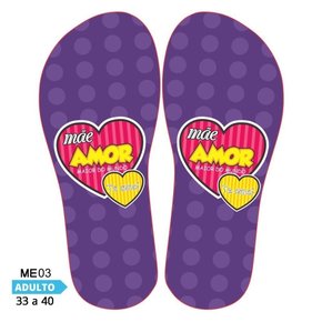 Lonita Sublimada Frases e Estampas de Mãe (33 a 39/40)