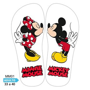 Lonita Sublimada Mickey e Minnie (33 a 39/40)