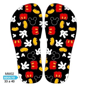 Lonita Sublimada Mickey e Minnie (33 a 39/40)