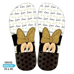 Lonita Sublimada Mickey e Minnie (33 a 39/40)