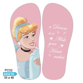 Lonita Sublimada Princesas Disney - Cinderela, Moana, Elsa e mais (33 a 39/40)