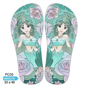 Lonita Sublimada Princesas Disney - Cinderela, Moana, Elsa e mais (33 a 39/40)