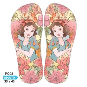 Lonita Sublimada Princesas Disney - Cinderela, Moana, Elsa e mais (33 a 39/40)