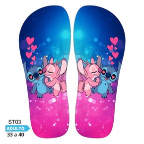 Lonita Sublimada Stitch e Angel (33 a 39/40)