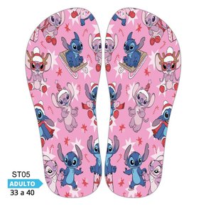 Lonita Sublimada Stitch e Angel (33 a 39/40)