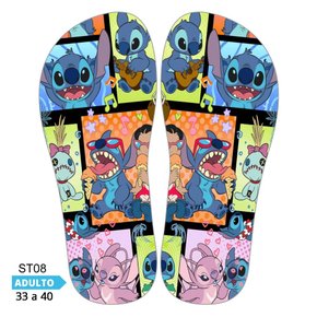 Lonita Sublimada Stitch e Angel (33 a 39/40)