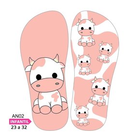 Lonita Sublimada Infantil Animais e Bichinhos (23 a 31/32)