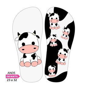 Lonita Sublimada Infantil Animais e Bichinhos (23 a 31/32)