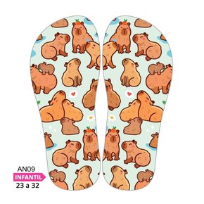 Lonita Sublimada Infantil Animais e Bichinhos (23 a 31/32)