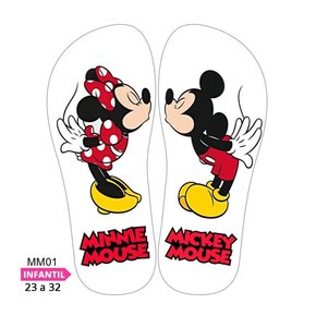Lonita Sublimada Infantil Mickey e Minnie (23 a 31/32)
