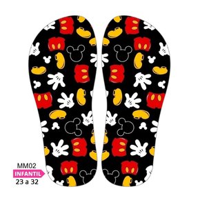 Lonita Sublimada Infantil Mickey e Minnie (23 a 31/32)