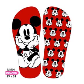 Lonita Sublimada Infantil Mickey e Minnie (23 a 31/32)