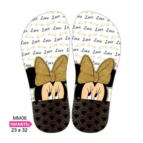 Lonita Sublimada Infantil Mickey e Minnie (23 a 31/32)