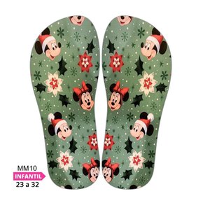 Lonita Sublimada Infantil Mickey e Minnie (23 a 31/32)