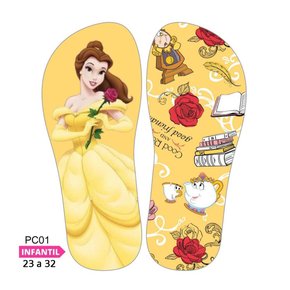 Lonita Sublimada Infantil Princesas Disney - Cinderela, Moana, Elsa e mais (23 a 31/32)