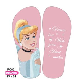 Lonita Sublimada Infantil Princesas Disney - Cinderela, Moana, Elsa e mais (23 a 31/32)