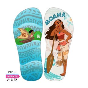 Lonita Sublimada Infantil Princesas Disney - Cinderela, Moana, Elsa e mais (23 a 31/32)