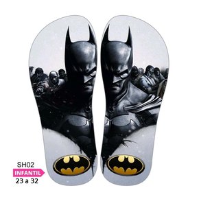 Lonita Sublimada Infantil Super-Heróis - Homem-Aranha, Batman, Vingadores e mais (23 a 31/32)