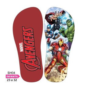 Lonita Sublimada Infantil Super-Heróis - Homem-Aranha, Batman, Vingadores e mais (23 a 31/32)