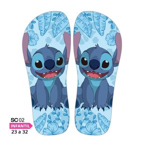 Lonita Sublimada Infantil Stitch e Angel (23 a 31/32)