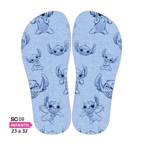 Lonita Sublimada Infantil Stitch e Angel (23 a 31/32)