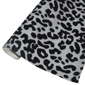 Lonita Glitter Fino Flocado Onça