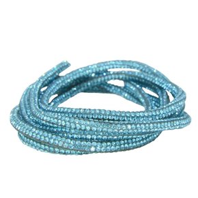 Tubo de Strass 04mm Fini para Cadarços - metro