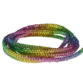 Tubo de Strass 04mm Fini para Cadarços - metro