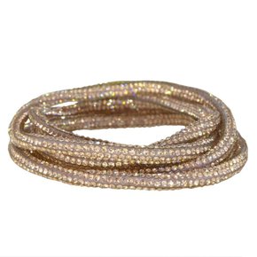 Tubo de Strass 04mm Fini para Cadarços - metro