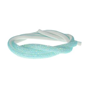 Tubo de Strass Meia Cana 06mm - metro