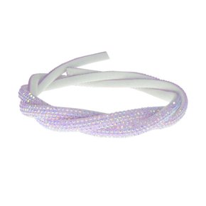 Tubo de Strass Meia Cana 06mm - metro