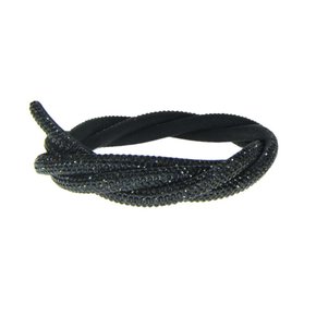 Tubo de Strass Meia Cana 06mm - metro