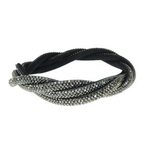 Tubo de Strass Meia Cana 06mm - metro