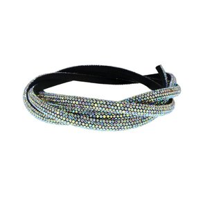 Tubo de Strass Meia Cana 06mm - metro