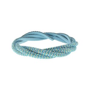 Tubo de Strass Meia Cana 06mm - metro