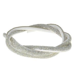 Tubo de Strass Meia Cana 08mm - metro