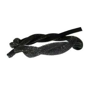 Tubo de Strass Meia Cana 08mm - metro