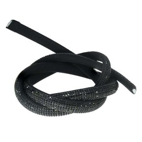 Tubo de Strass Meia Cana 10mm - metro