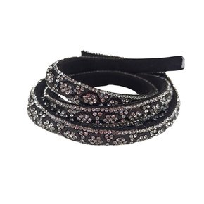 Tubo de Strass Meia Cana 10mm - metro